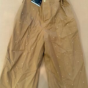 INC International Concepts Brown Tapered Pants